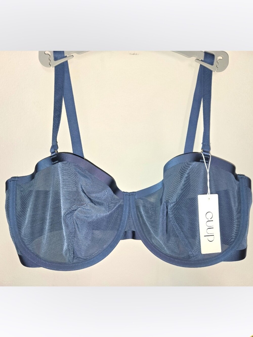 NWT CUUP Mesh Balconette 40F w/ Wide-Set Straps